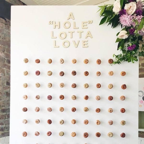 Doughnut Wall Brides.com