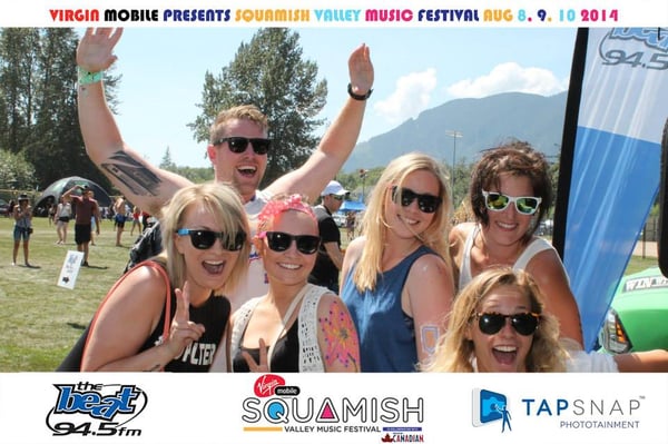 TapSnap at Squamish Festival 