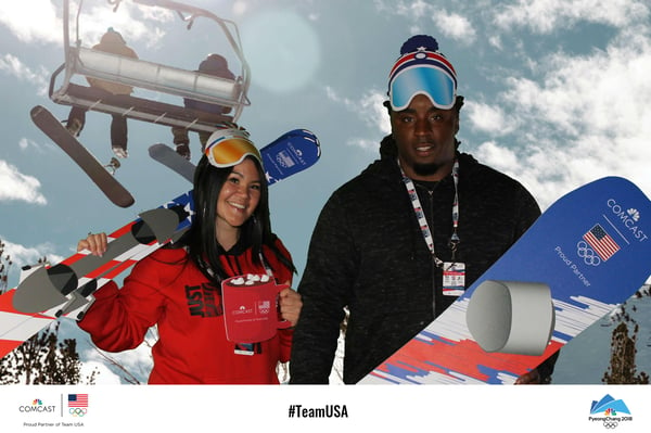 olympic photo booth