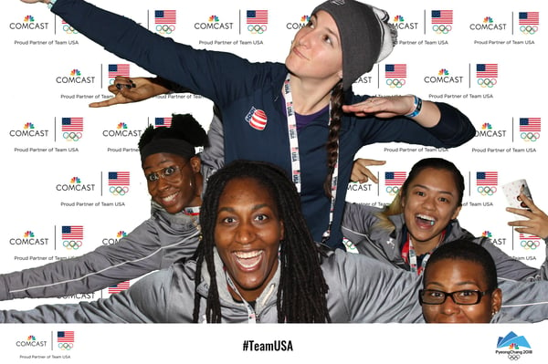 olympic photo booth