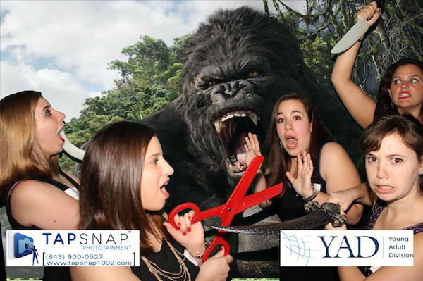 King Kong green screen photo booth rental