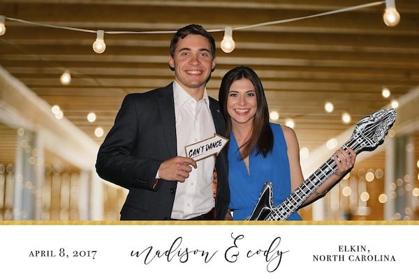 destination wedding photo booth