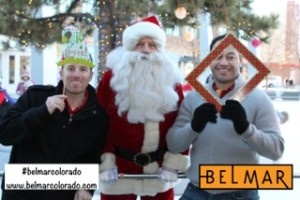 TapSnap franchisee Tyler Kidd (left) at the Belmar Shopping District