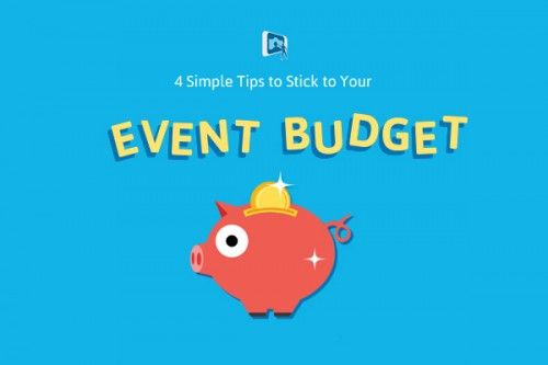  4 simple tips to stick to your event budget