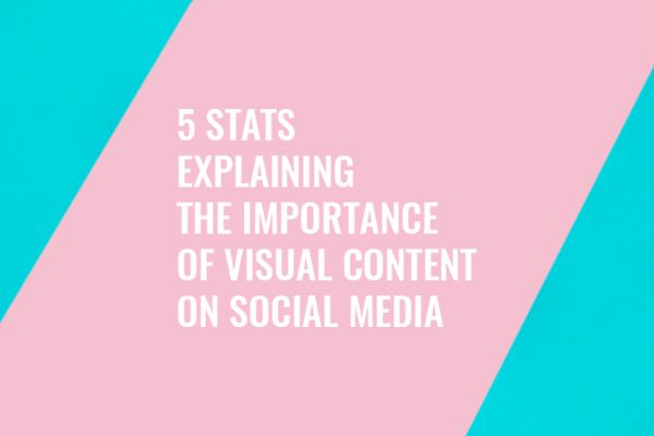 5 Stats Explaining the Importance of Visual Content on Social Media