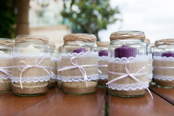 jar light wedding favor