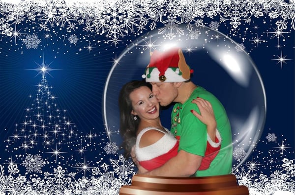 Bauble Holiday Photo Booth